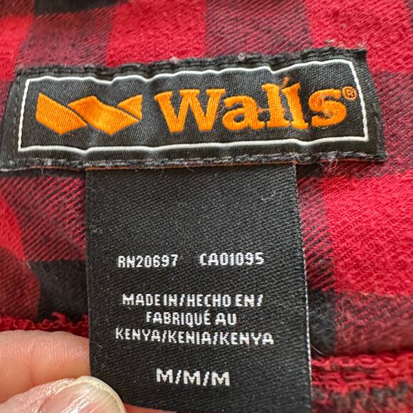 Ford Mustang Plaid Flannel Shirt Shacket MEDIUM Oversize One of a Kind Grunge - Picture 5 of 6